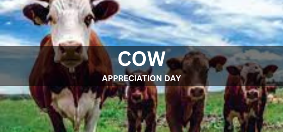 COW APPRECIATION DAY [गाय प्रशंसा दिवस]